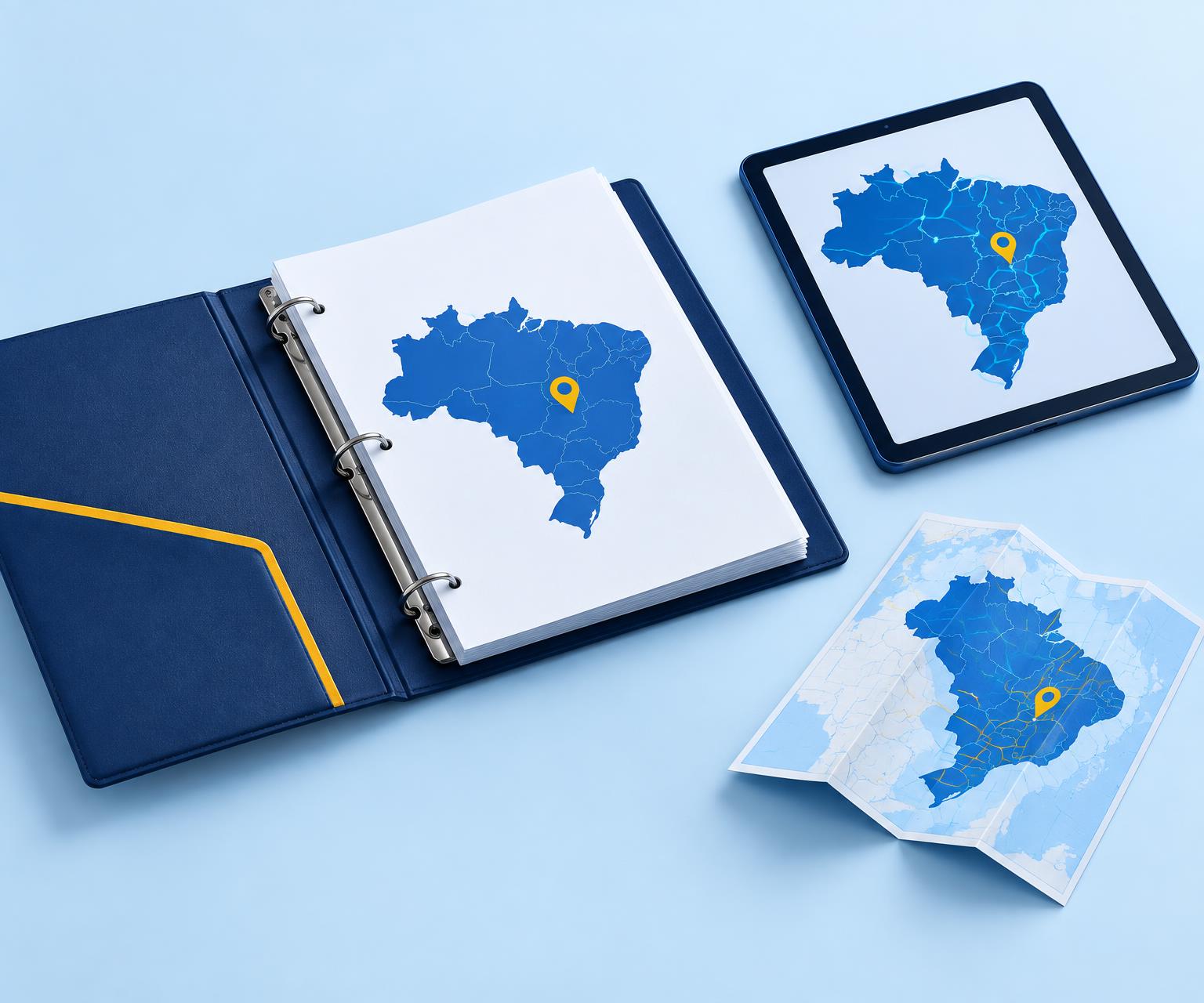 VISÃO ILUSTRATIVA DO RELATÓRIO — ilustração por IA, sem dados eleitorais